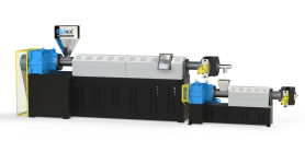 TWO STAGE RECYCLING EXTRUDER
